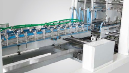 Automatic Straight Line Lock Bottom Folding Gluing Machine